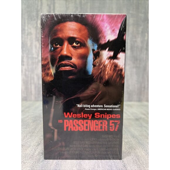 Passenger 57 VHS 1992 Brand New Factory Sealed Wesley Snipes Classic Film - Picture 2 of 7